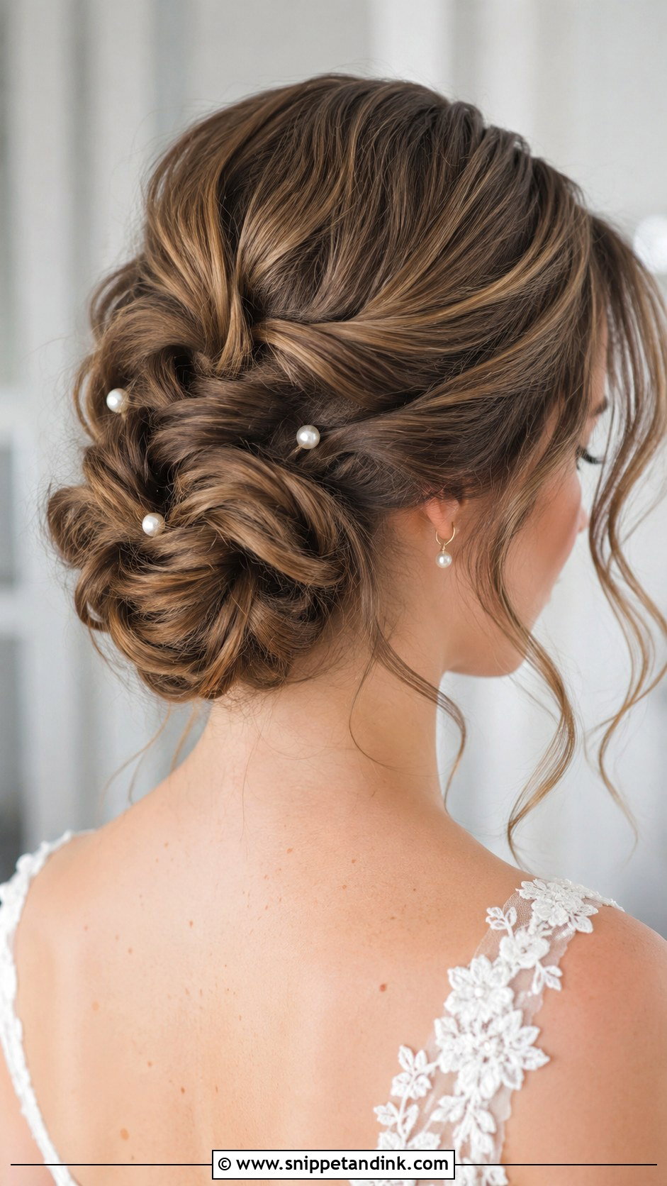 Twisted Updo for Brides - Snippet and Ink - 25 Hairstyles for Brides