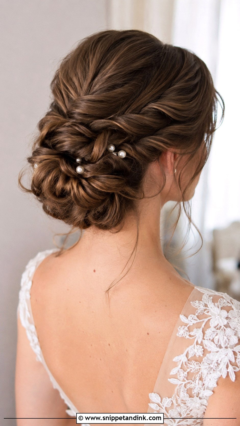 Twisted Updo for Long Hair - Snippet and Ink - 25 Hairstyles for Long Hair for Wedding