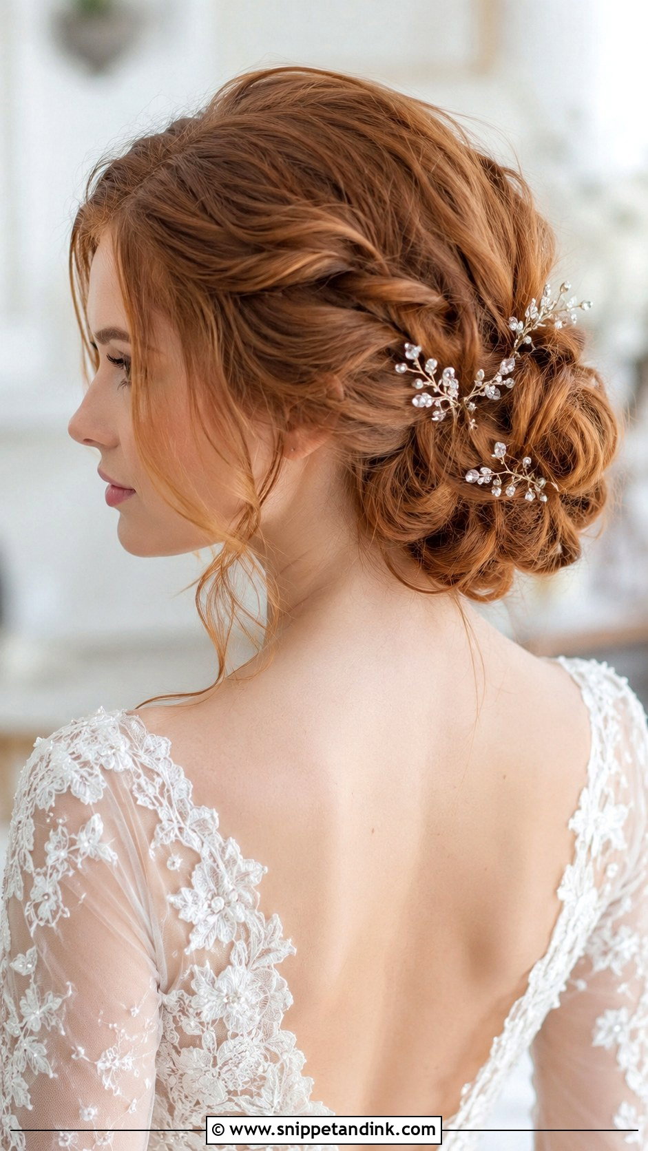 Twisted Updo for Long Hair - Snippet and Ink - 30 Wedding Updos for Long Hair