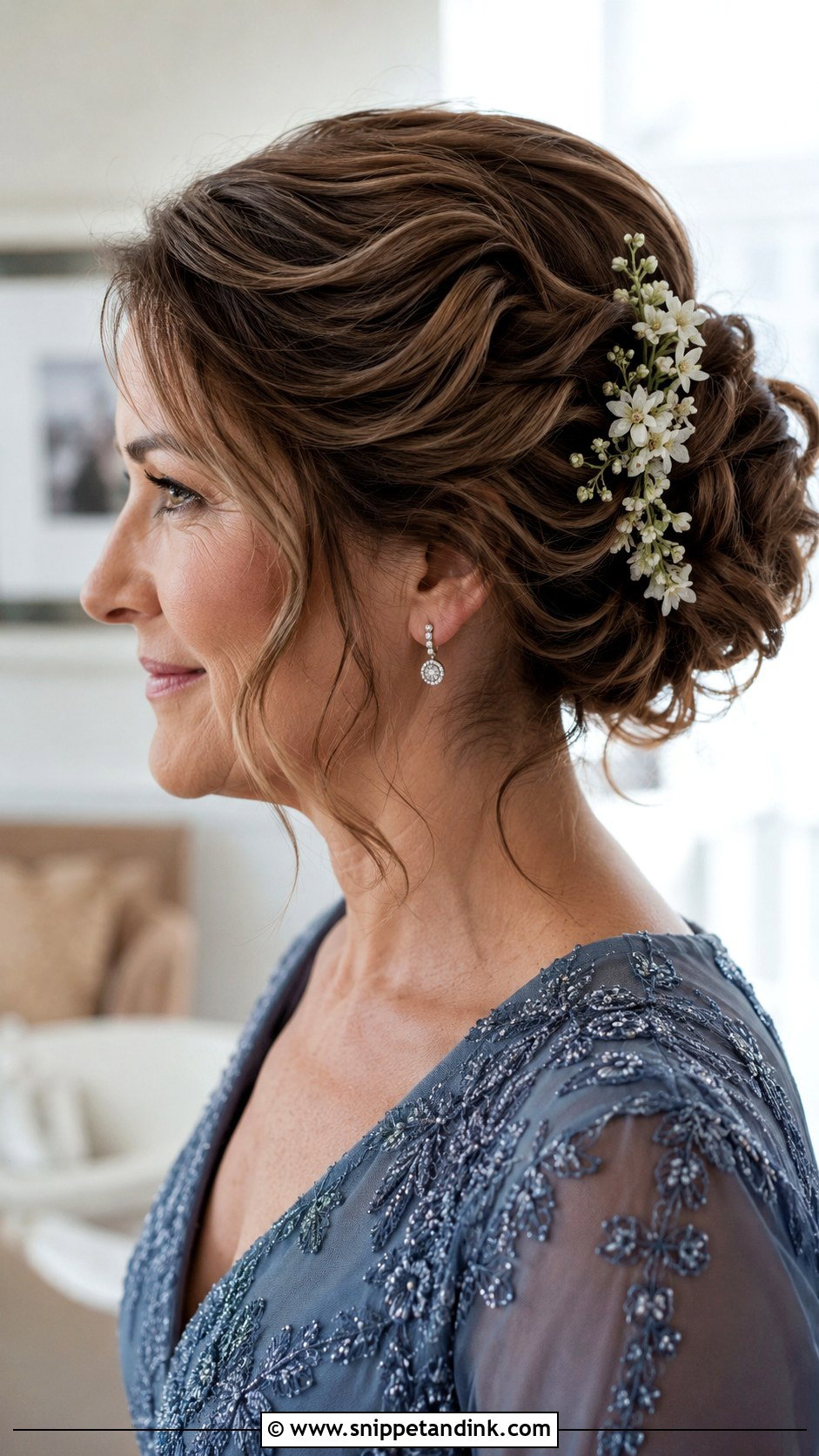 Twisted Updo for Mother of the Bride - Snippet and Ink - 20 Hair Styles for Mother of the Bride