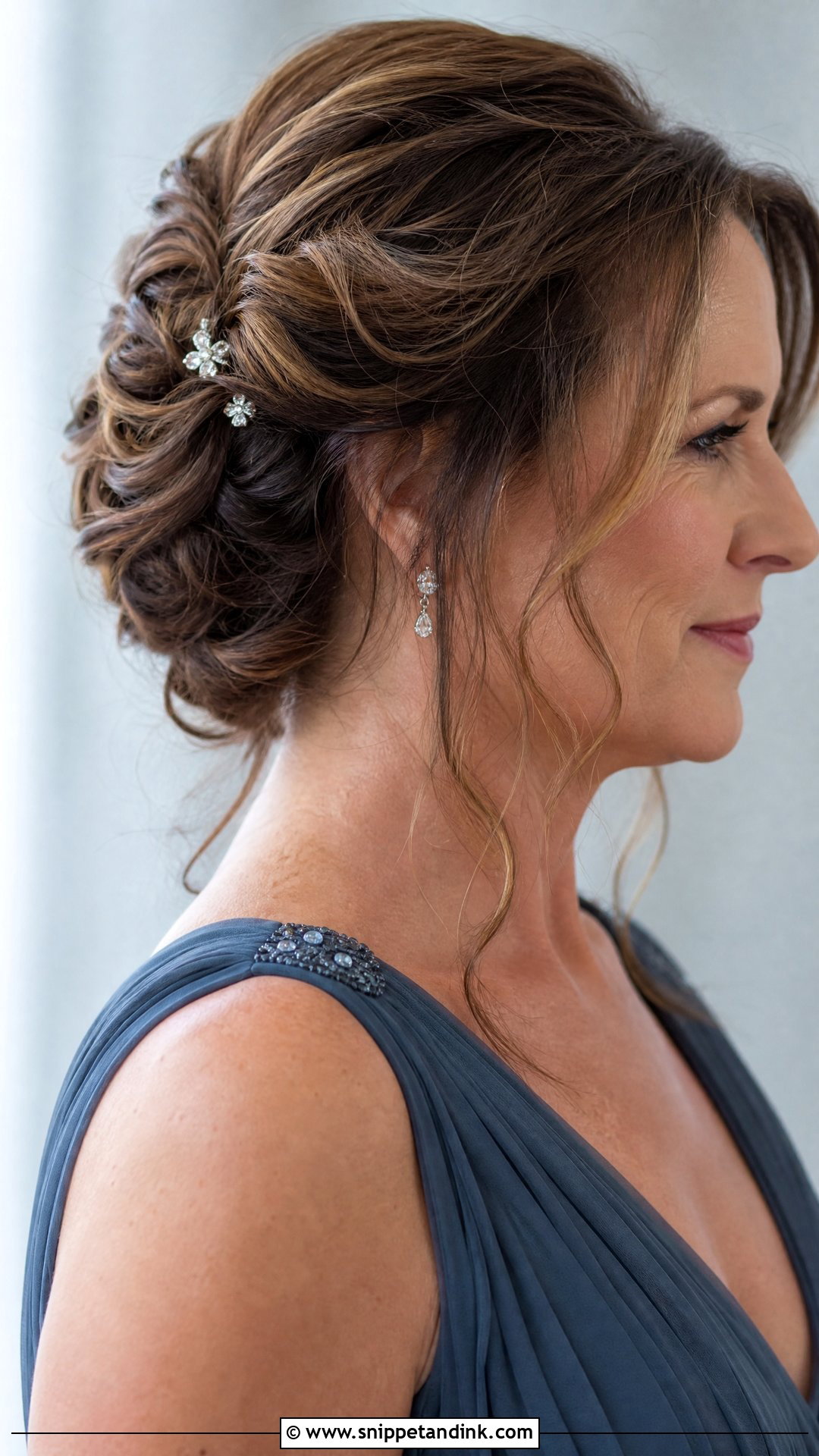 Twisted Updo for Mother of the Bride - Snippet and Ink - 20 Hair for Mother of the Bride Ideas