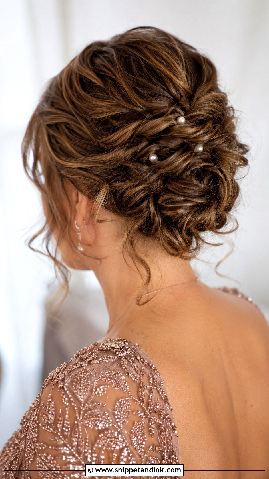 Twisted Updo for Mother of the Groom - Snippet and Ink - 20 Hair Styles for Mother of the Groom