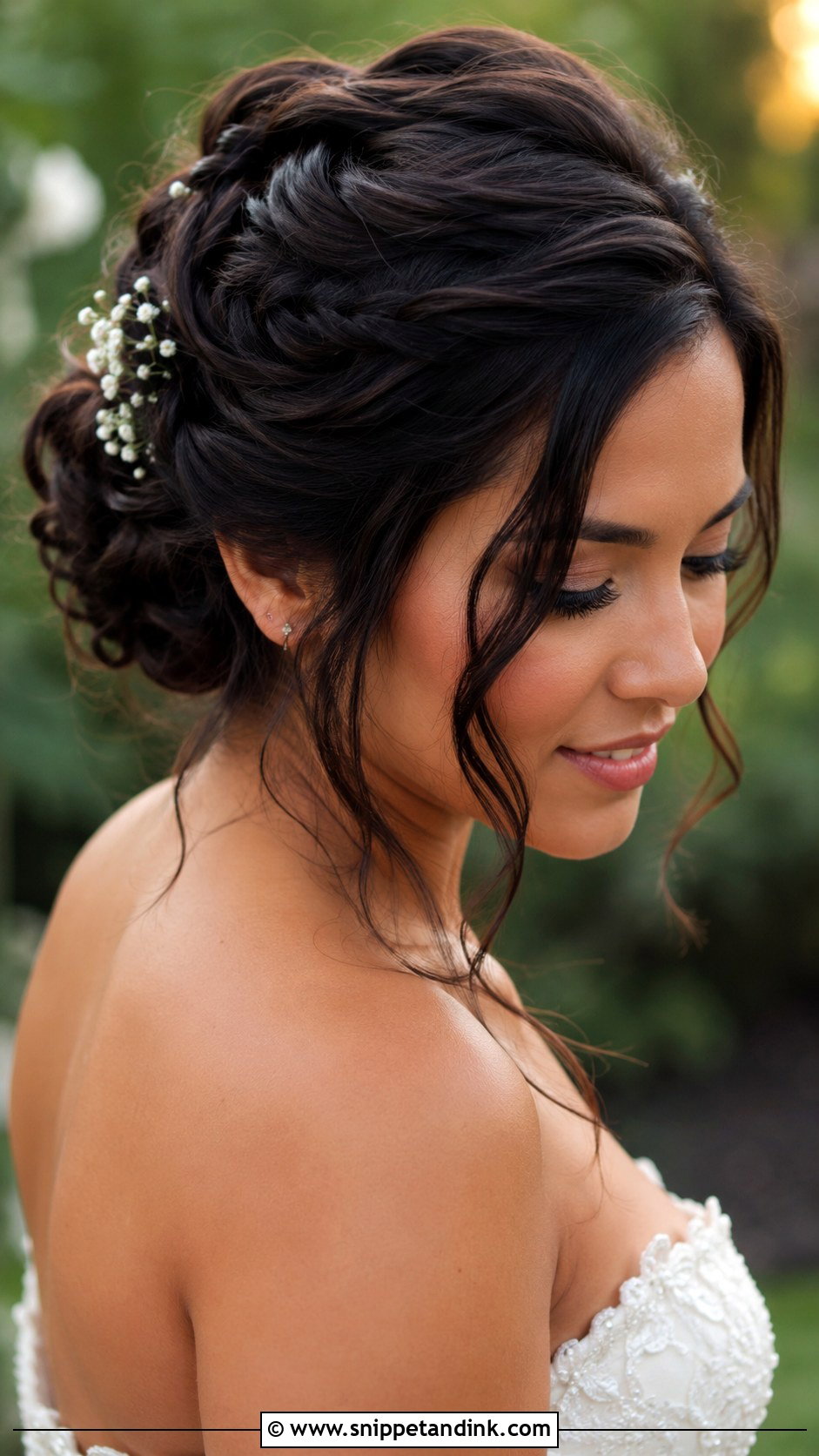 Twisted Updo for Short Hair - Snippet and Ink - 25 Short Hairstyles for Wedding