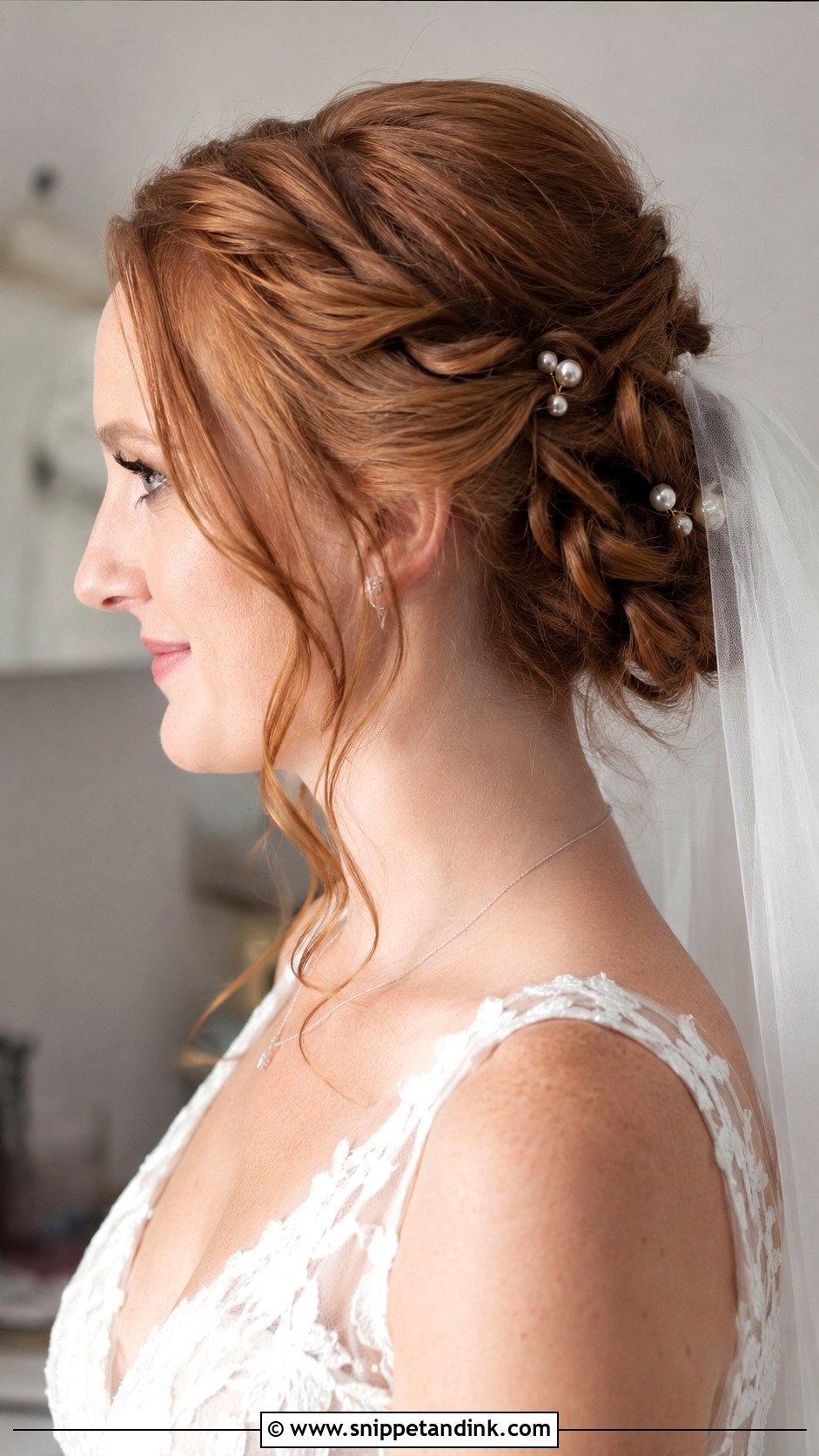 Twisted Updo for Short Hair - Snippet and Ink - 25 Hairstyles for Short Hair for Wedding