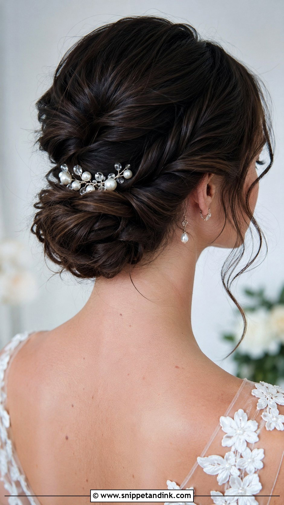 Twisted Updo for Wedding - Snippet and Ink - 25 Cute Hairstyles for Wedding