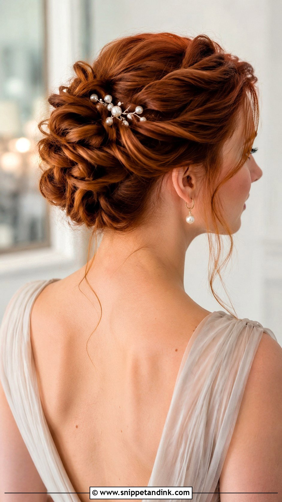Twisted Updo for Wedding - Snippet and Ink - 25 Hairstyles for Wedding Function