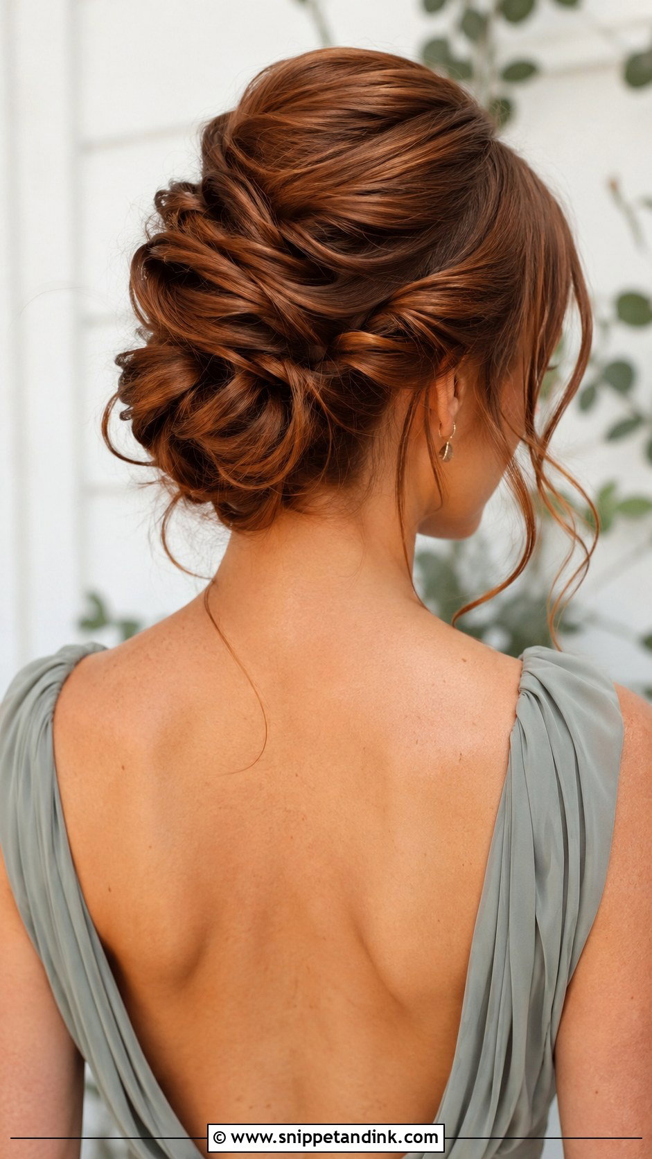 Twisted Updo for Wedding Guest - Snippet and Ink - 25 Hair Inspo for Wedding Guest Ideas