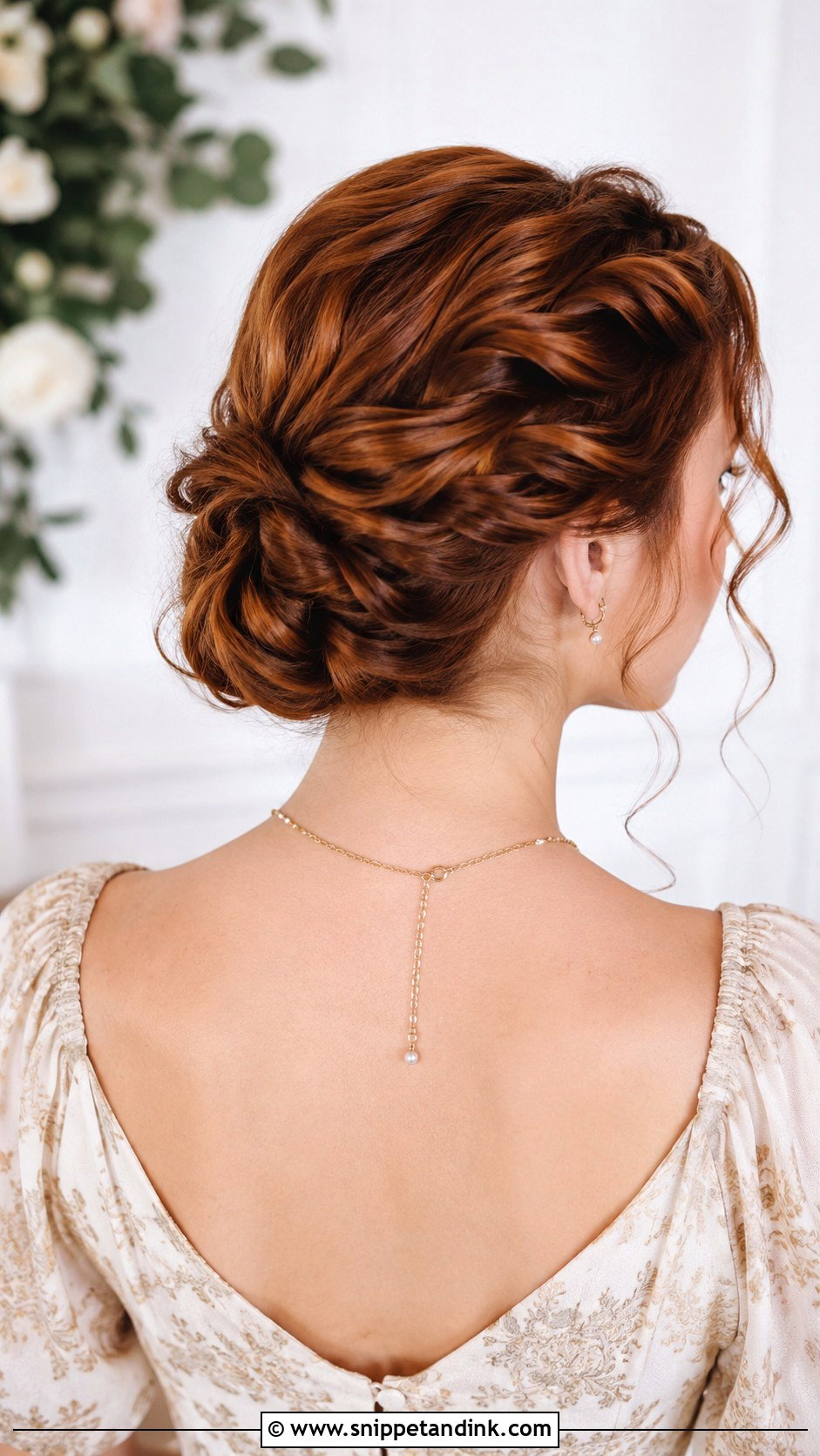 Twisted Updo for Wedding Guest - Snippet and Ink - 35 Hairstyles for Wedding Guest