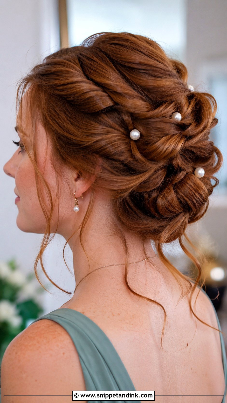 Twisted Updo for Wedding Party - Snippet and Ink - 25 Hairstyles for Wedding Party