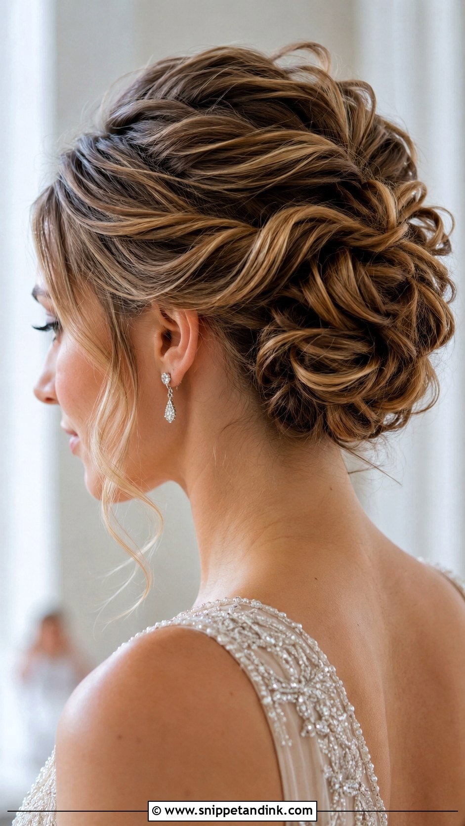 Twisted Updo - Snippet and Ink - 20 Bridal Guest Hairstyles