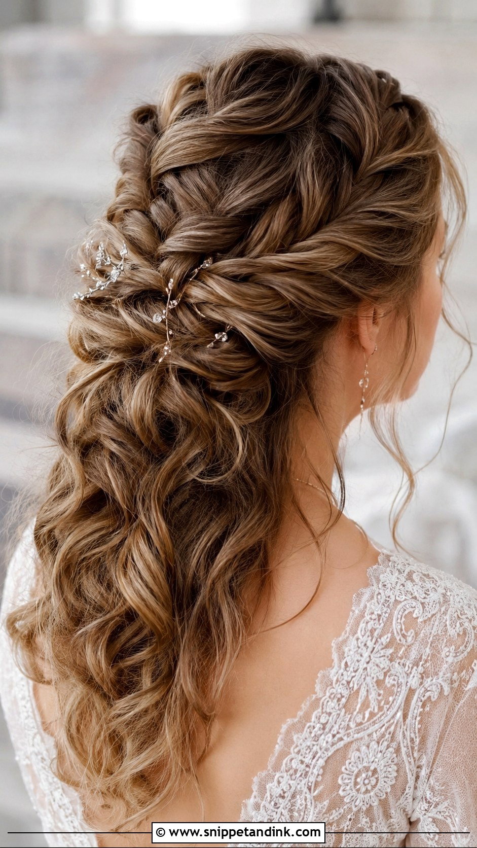 Twisted Viking Wedding Hairstyle - Snippet and Ink - 25 Viking Wedding Hair Ideas