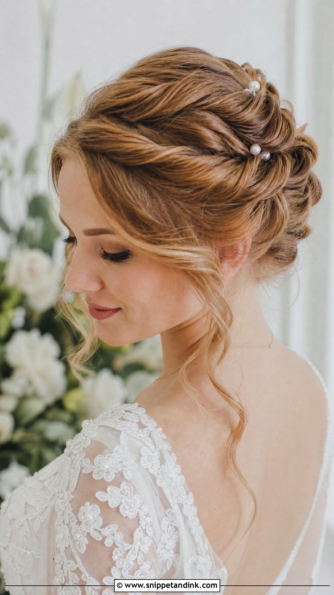 Twisted Wedding Updo - Snippet and Ink - 20 Romantic Wedding Hair Updo Ideas