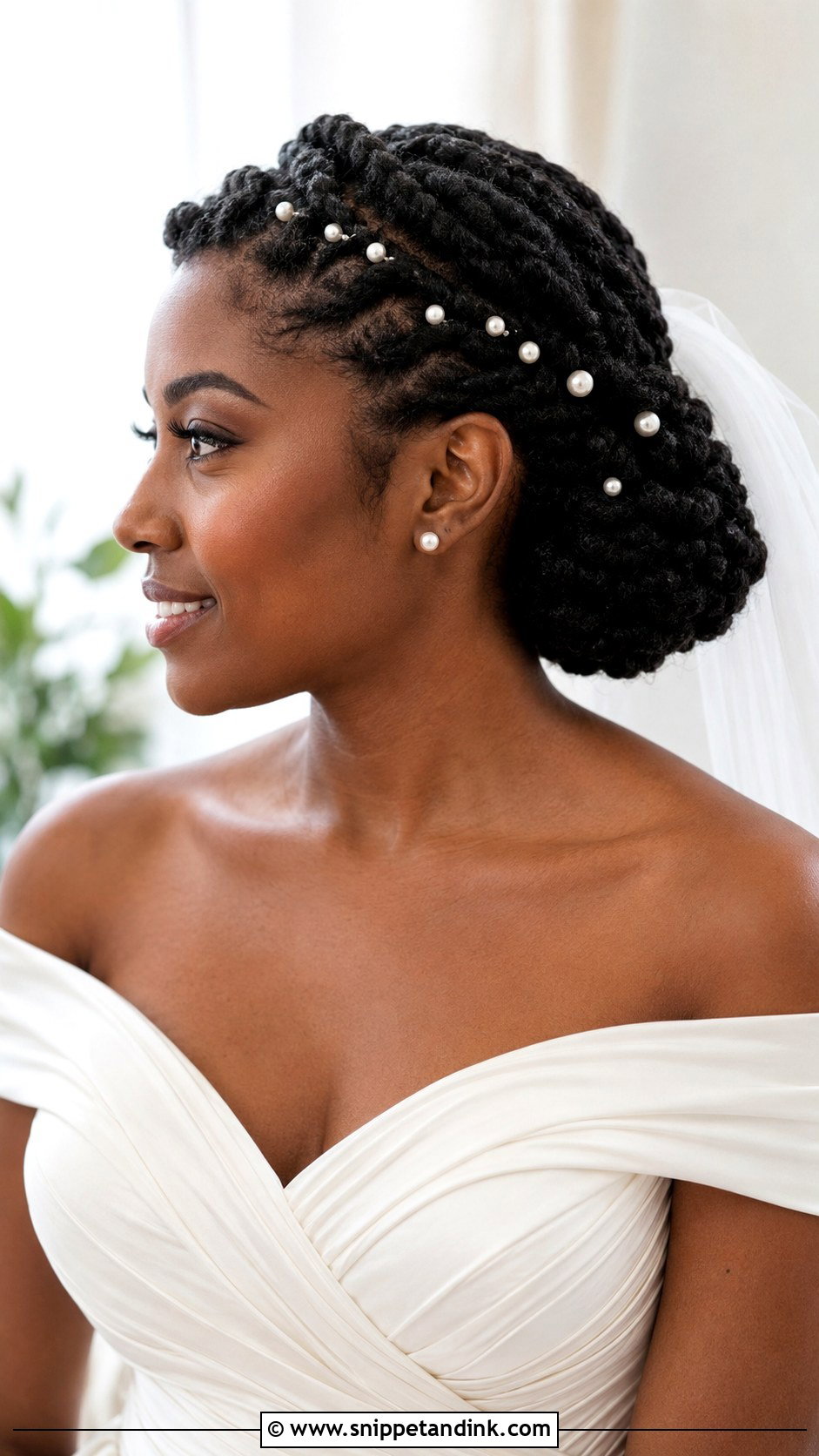 Twisted Wedding Updo For Black Women - Snippet and Ink - 15 Wedding Hair Updo Black Women Ideas