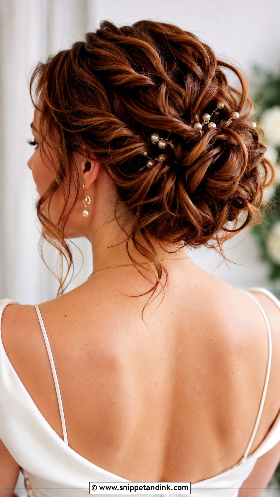 Twisted Wedding Updo For Medium Hair - Snippet and Ink - 15 Medium Length Hair Updos Wedding
