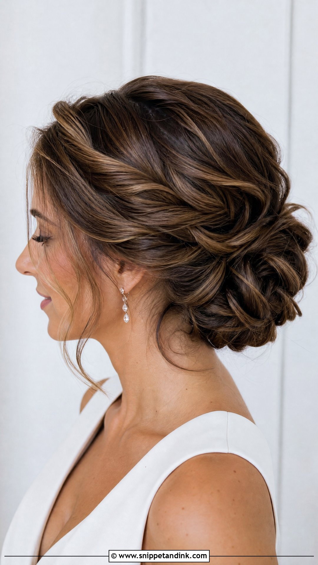 Twisted Wedding Updo - Snippet and Ink - 15 Classy Wedding Updo Ideas