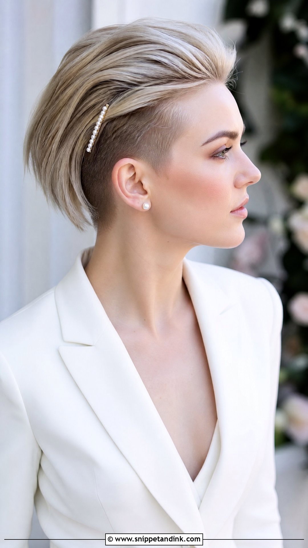 Undercut Wedding Short Hair - Snippet and Ink - 20 Undercut Wedding Hairstyles