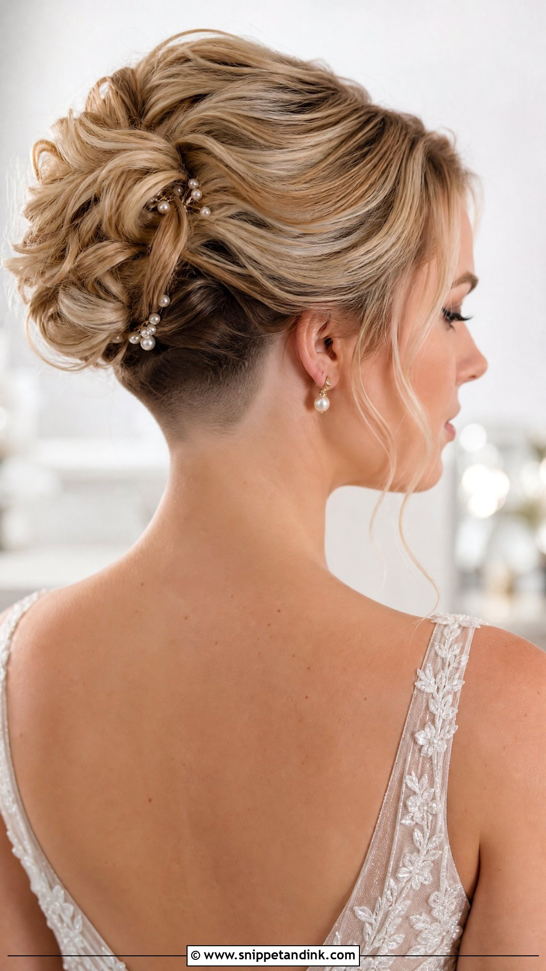 Undercut Wedding Updo - Snippet and Ink - 20 Undercut Wedding Hairstyles