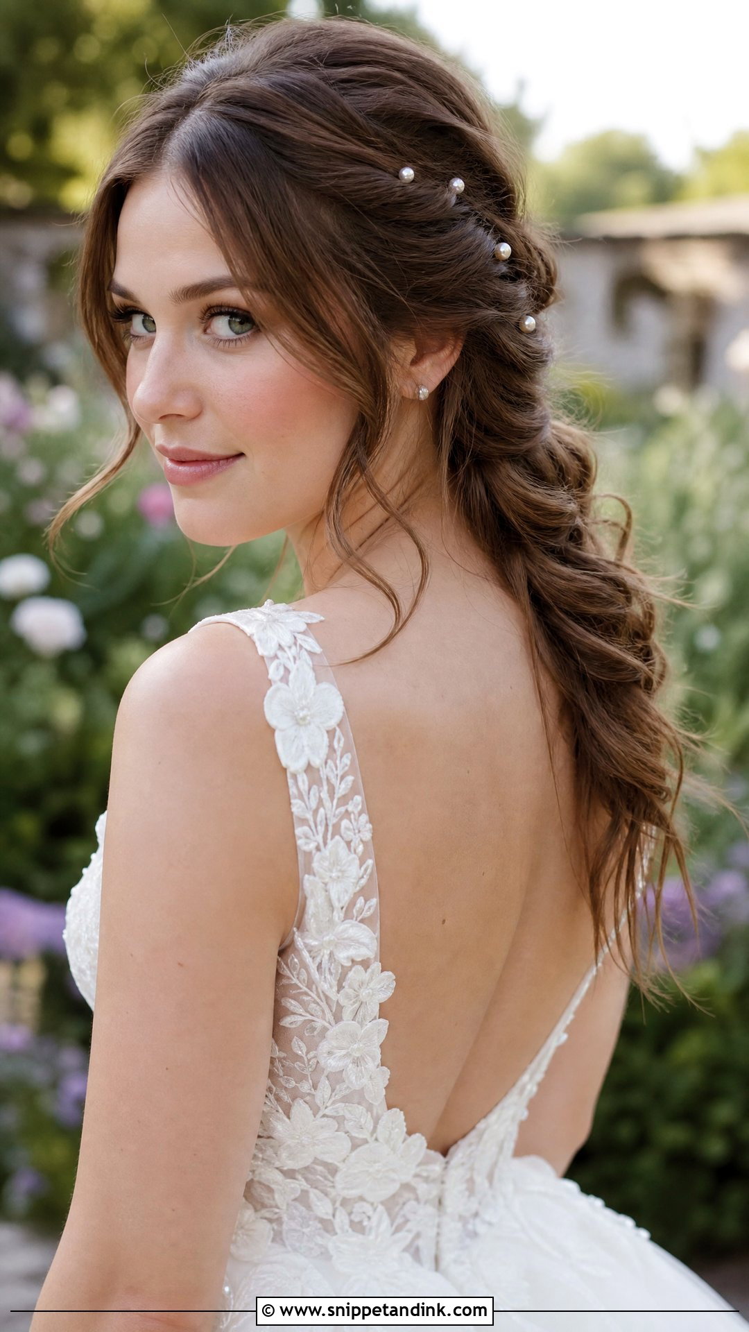 Undone Twisted Ponytail - Snippet and Ink - 20 Relaxed Wedding Hair Ideas
