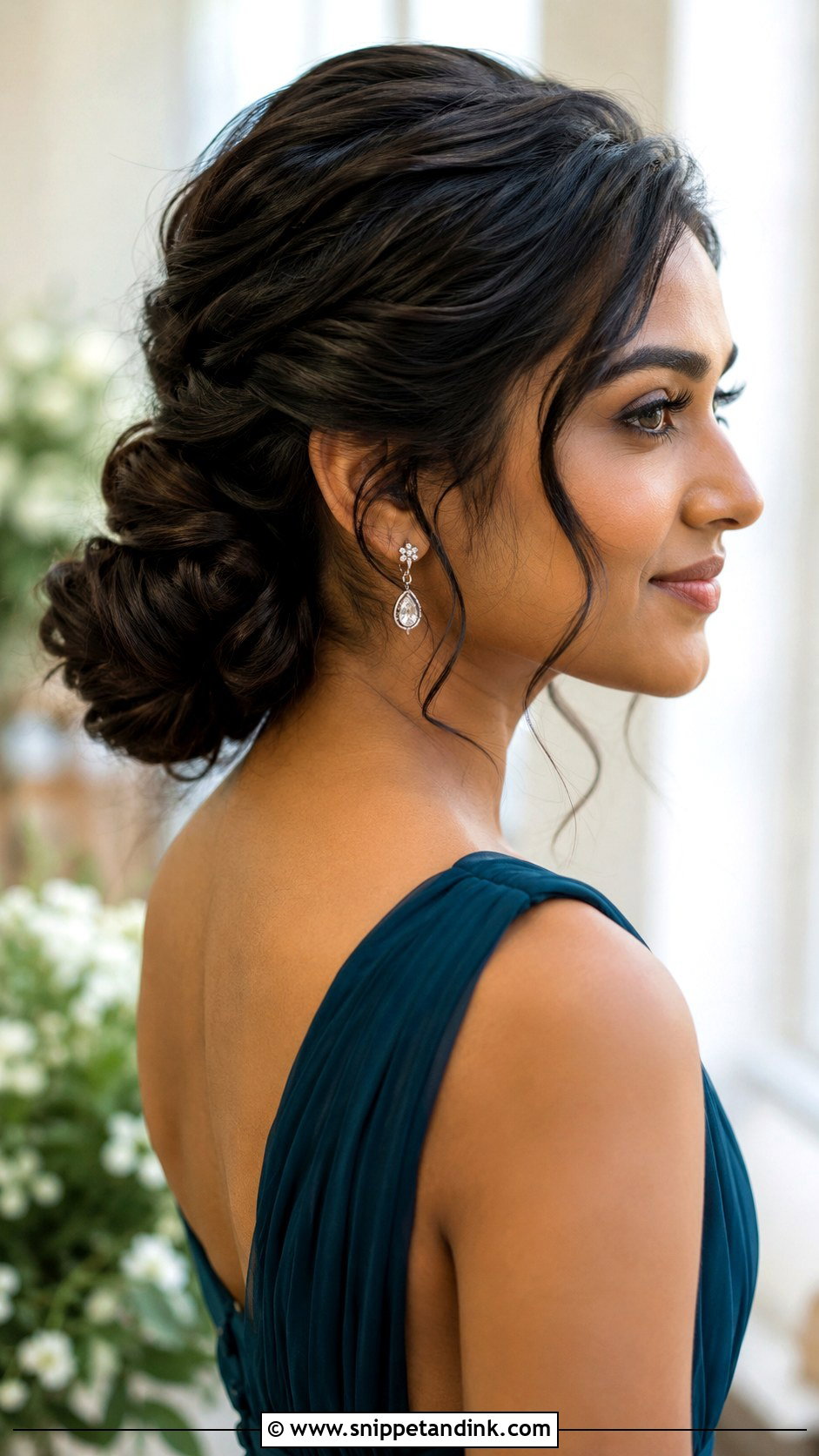 Updo For Long Hair Bridesmaid - Snippet and Ink - 20 Bridesmaid Updo Ideas