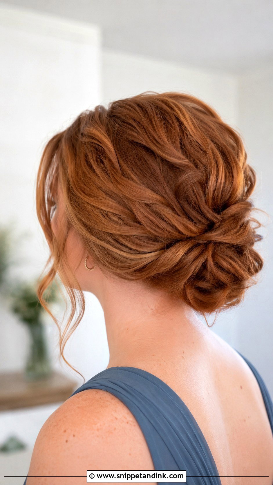 Updo For Medium Bridesmaid Hair - Snippet and Ink - 25 Bridesmaid Updos