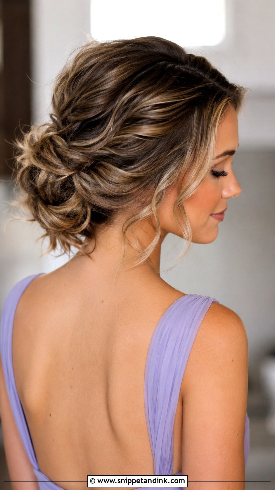 Updo For Medium Hair Bridesmaid - Snippet and Ink - 20 Bridesmaid Updo Ideas