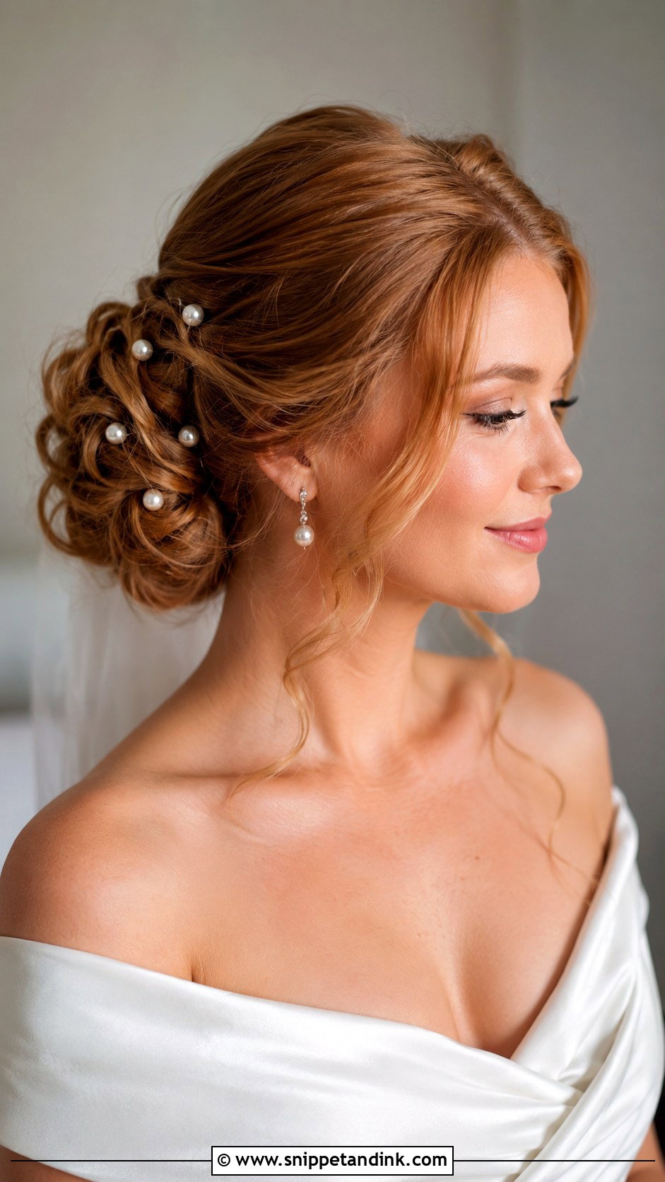 Updo For Wedding With Pearls - Snippet and Ink - 15 Updo Hairstyle for Wedding Ideas
