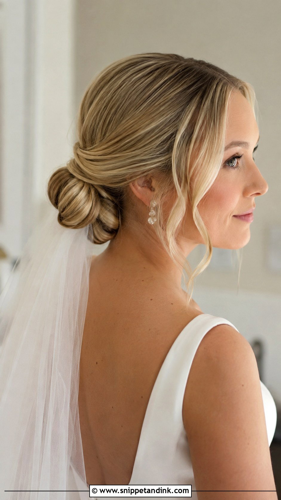 Updo For Wedding With Veil - Snippet and Ink - 15 Updo Hairstyle for Wedding Ideas