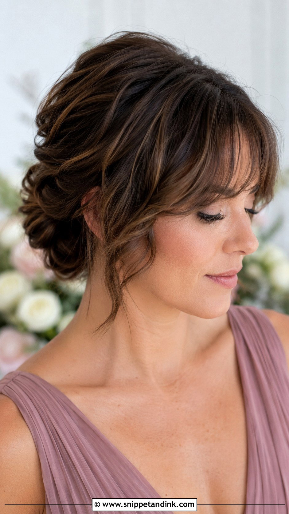 Updo With Bangs For Short Hair - Snippet and Ink - 20 Bridesmaid Hairstyles Updo Short Hair