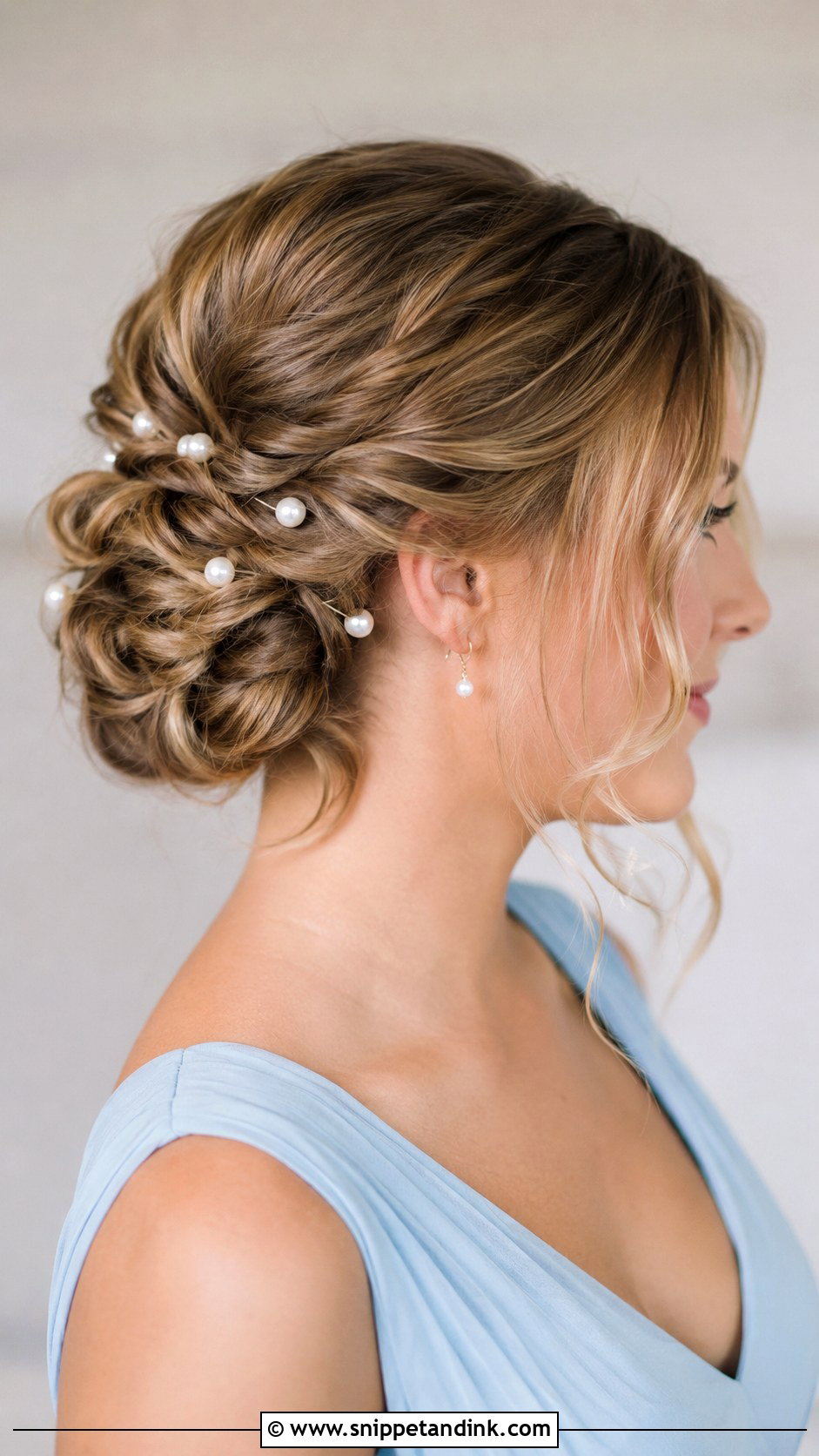 Updo With Hair Accessories Bridesmaid Hair - Snippet and Ink - 20 Updo Hairstyles for Wedding Bridesmaid