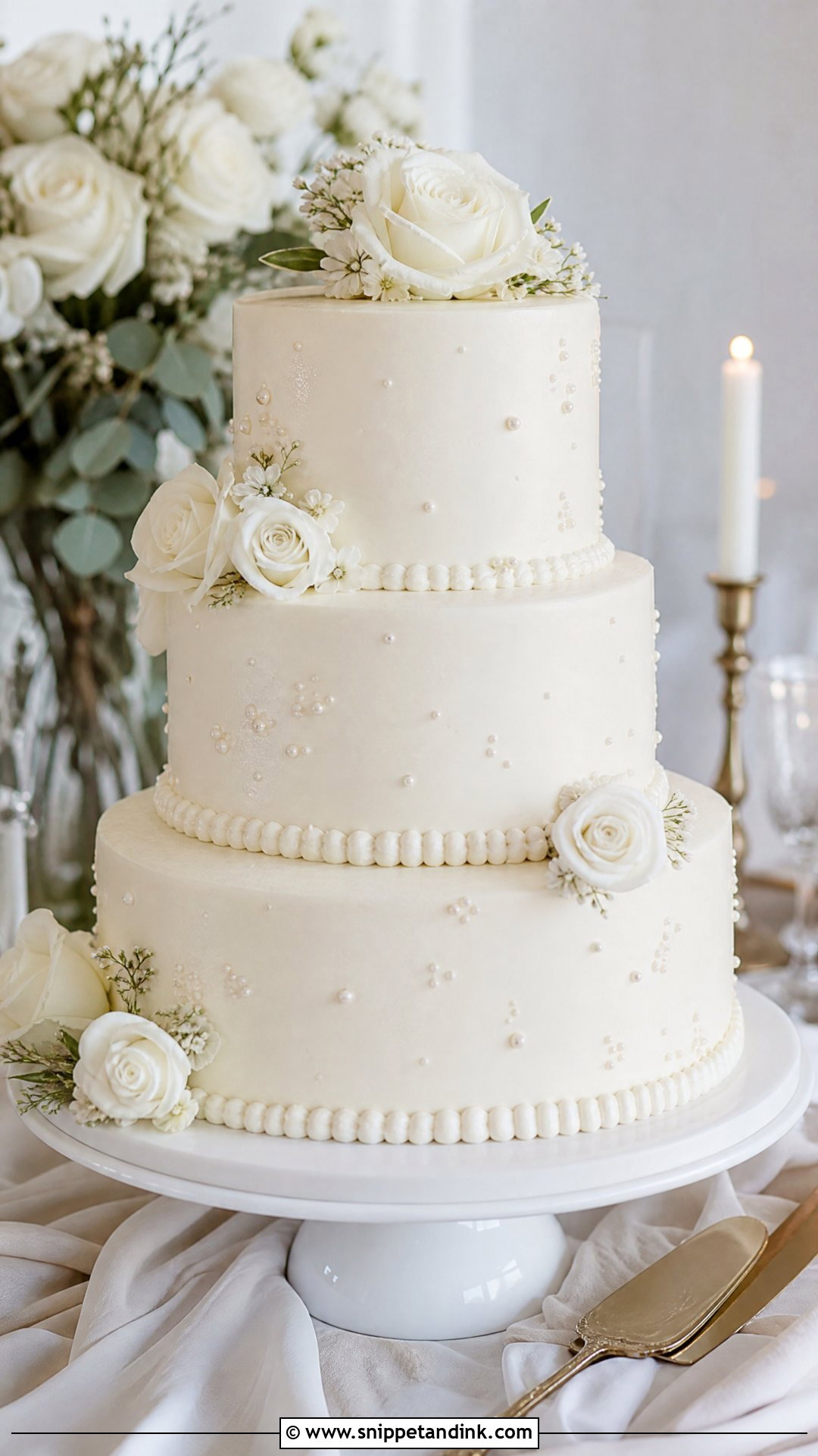 Vanilla Wedding Cake Recipe - Snippet and Ink - 20 Wedding Cake Recipe
