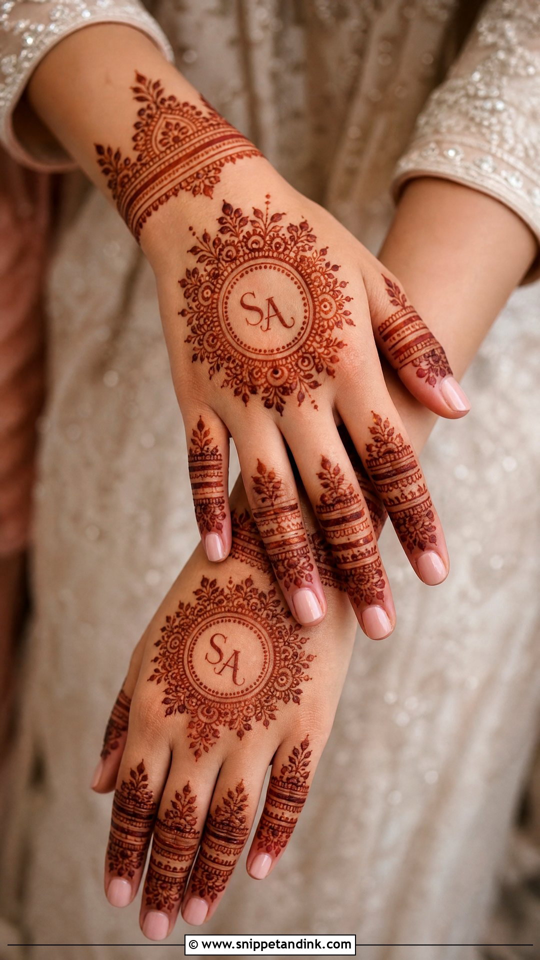 Veere Di Wedding Engagement Mehndi - Snippet and Ink - 25 Veere Di Wedding Mehndi Design Ideas