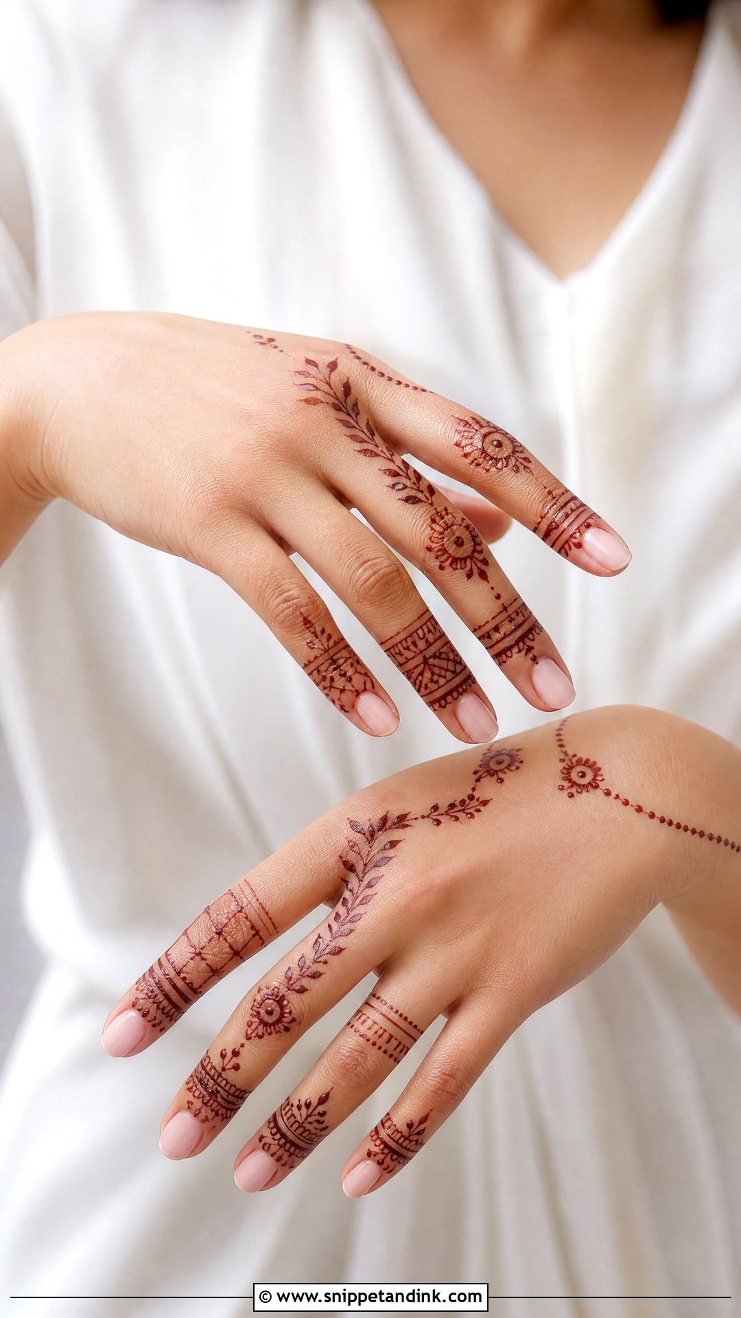 Veere Di Wedding Finger Mehndi - Snippet and Ink - 25 Veere Di Wedding Mehndi Design Ideas