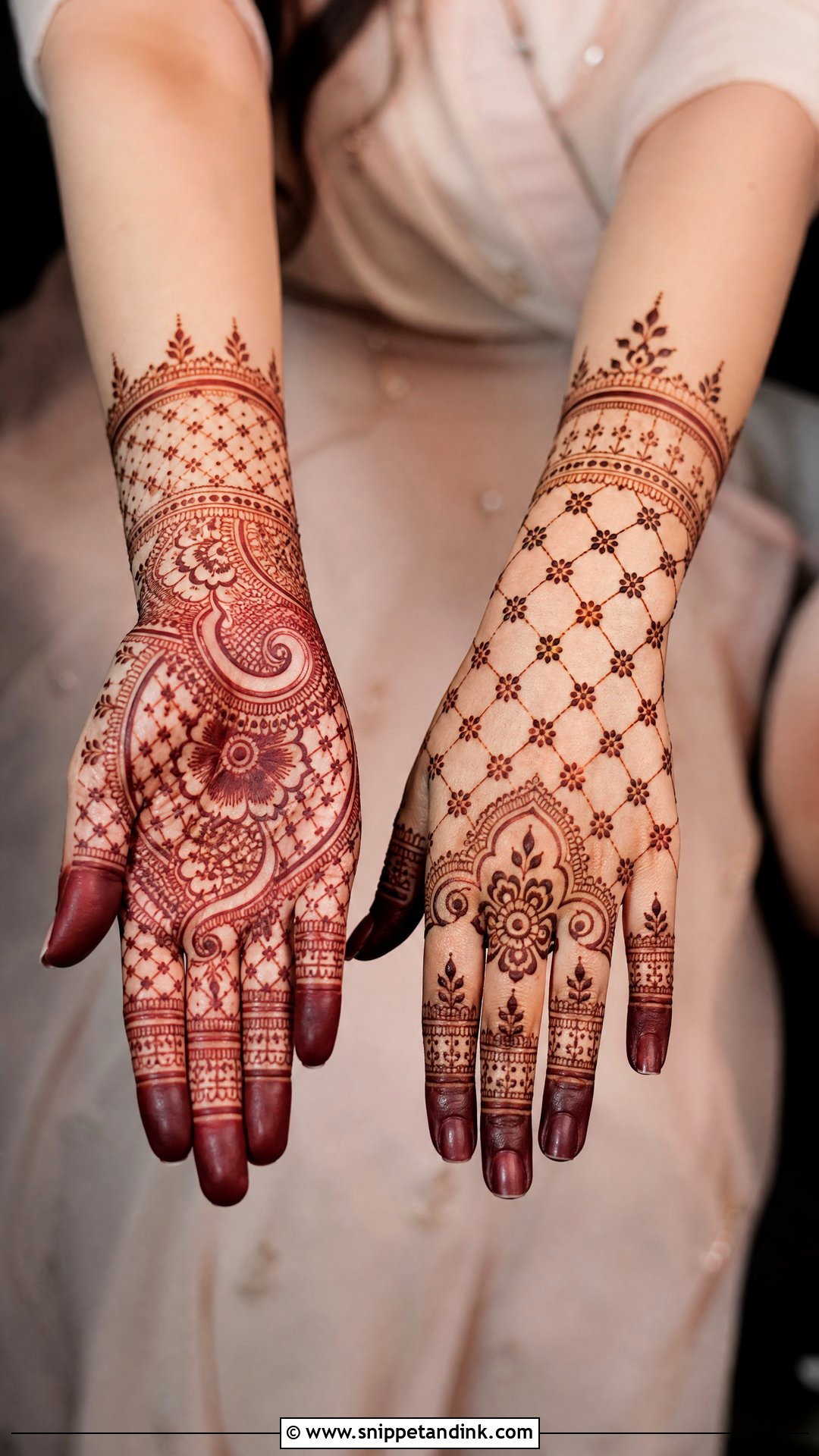 Veere Di Wedding Jaali Mehndi - Snippet and Ink - 25 Veere Di Wedding Mehndi Design Ideas