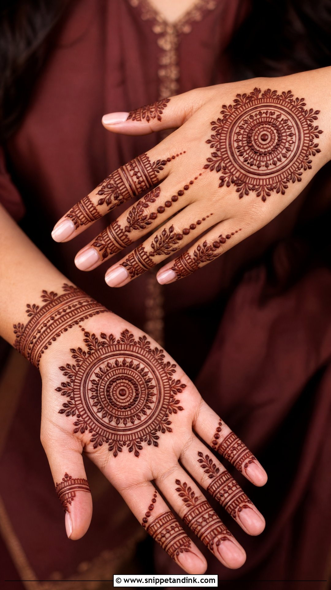 Veere Di Wedding Mandala Mehndi - Snippet and Ink - 25 Veere Di Wedding Mehndi Design Ideas