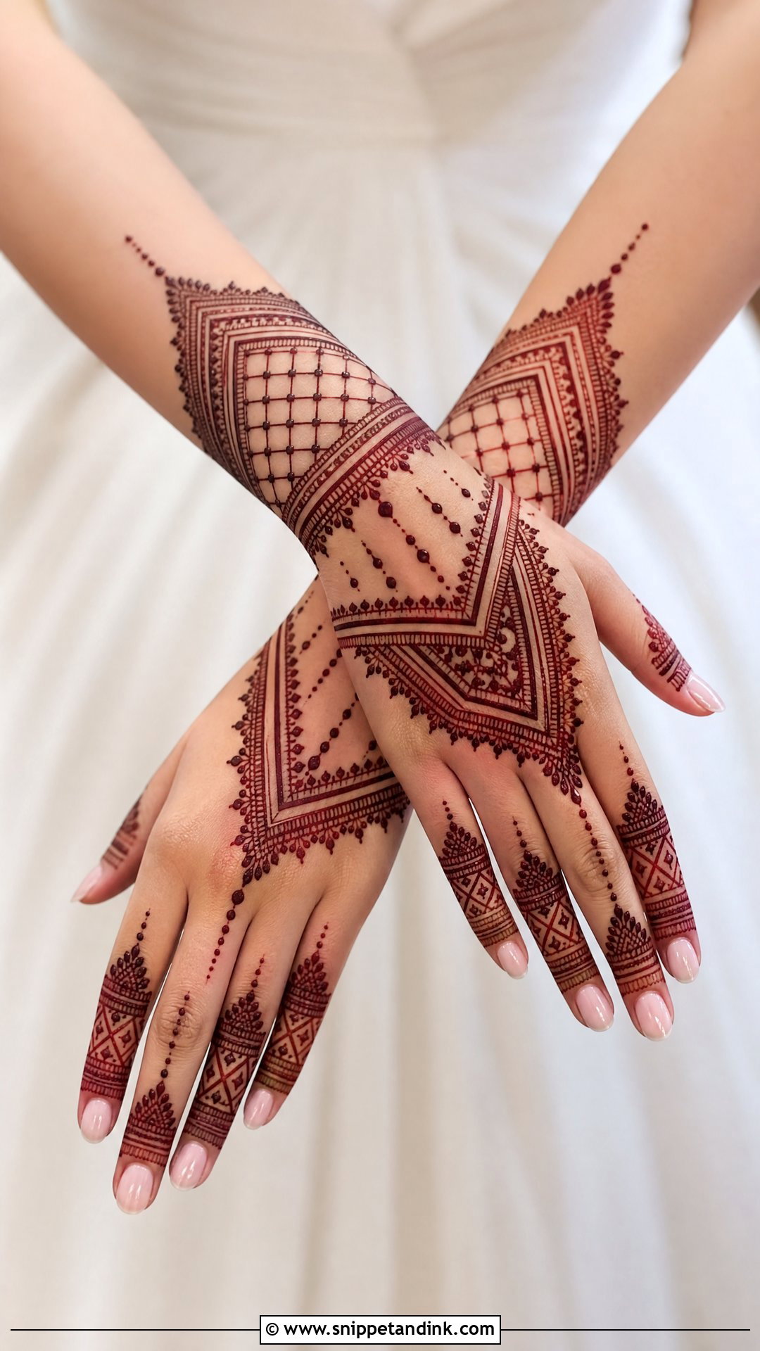 Veere Di Wedding Moroccan Mehndi - Snippet and Ink - 25 Veere Di Wedding Mehndi Design Ideas