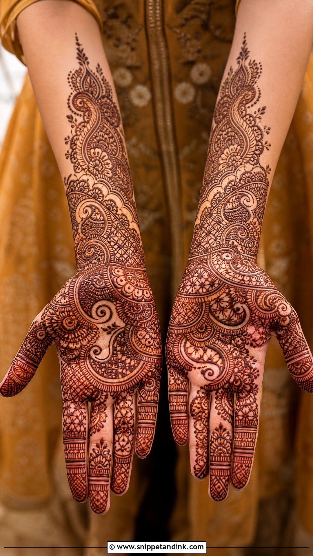 Veere Di Wedding Paisley Mehndi - Snippet and Ink - 25 Veere Di Wedding Mehndi Design Ideas