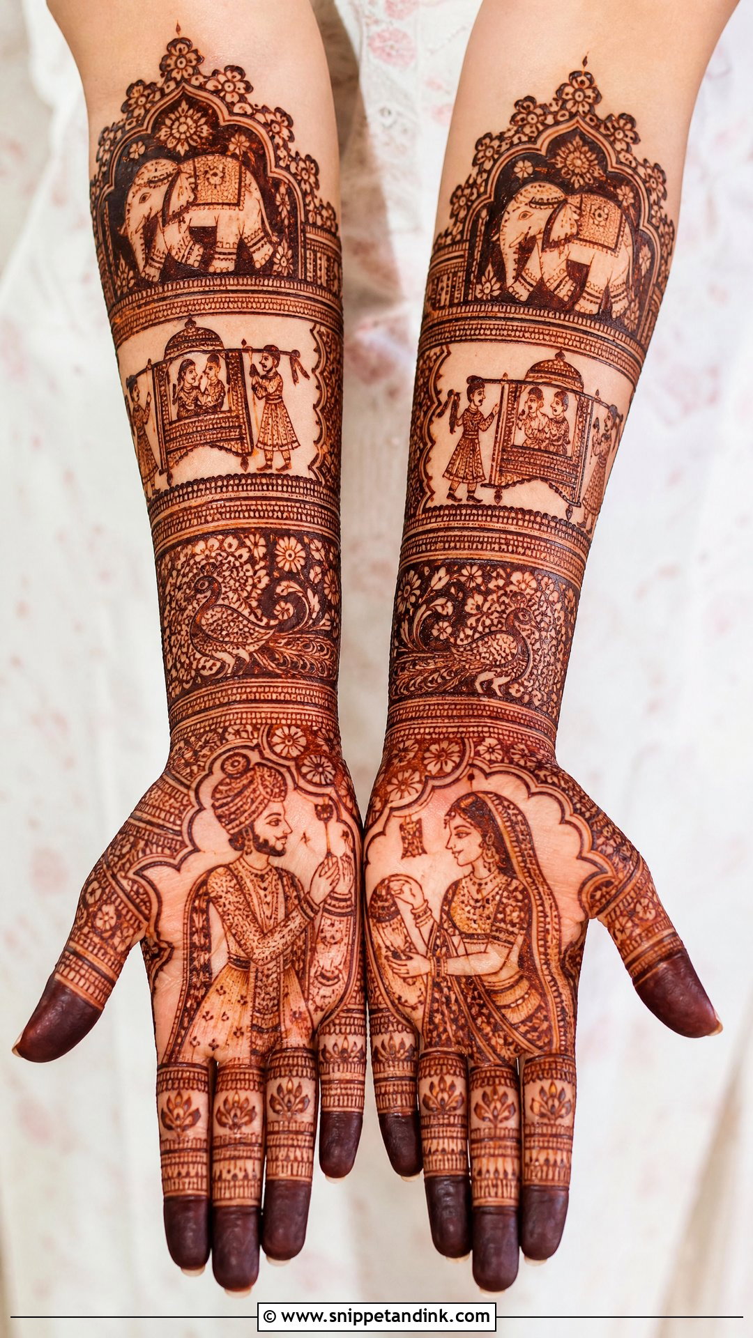 Veere Di Wedding Rajasthani Mehndi - Snippet and Ink - 25 Veere Di Wedding Mehndi Design Ideas