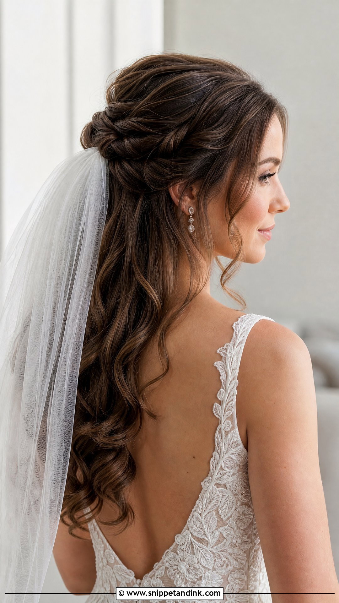 Veil Bridal Hairstyle Step By Step - Snippet and Ink - 15 Bridal Hairstyles Tutorial Step By Step