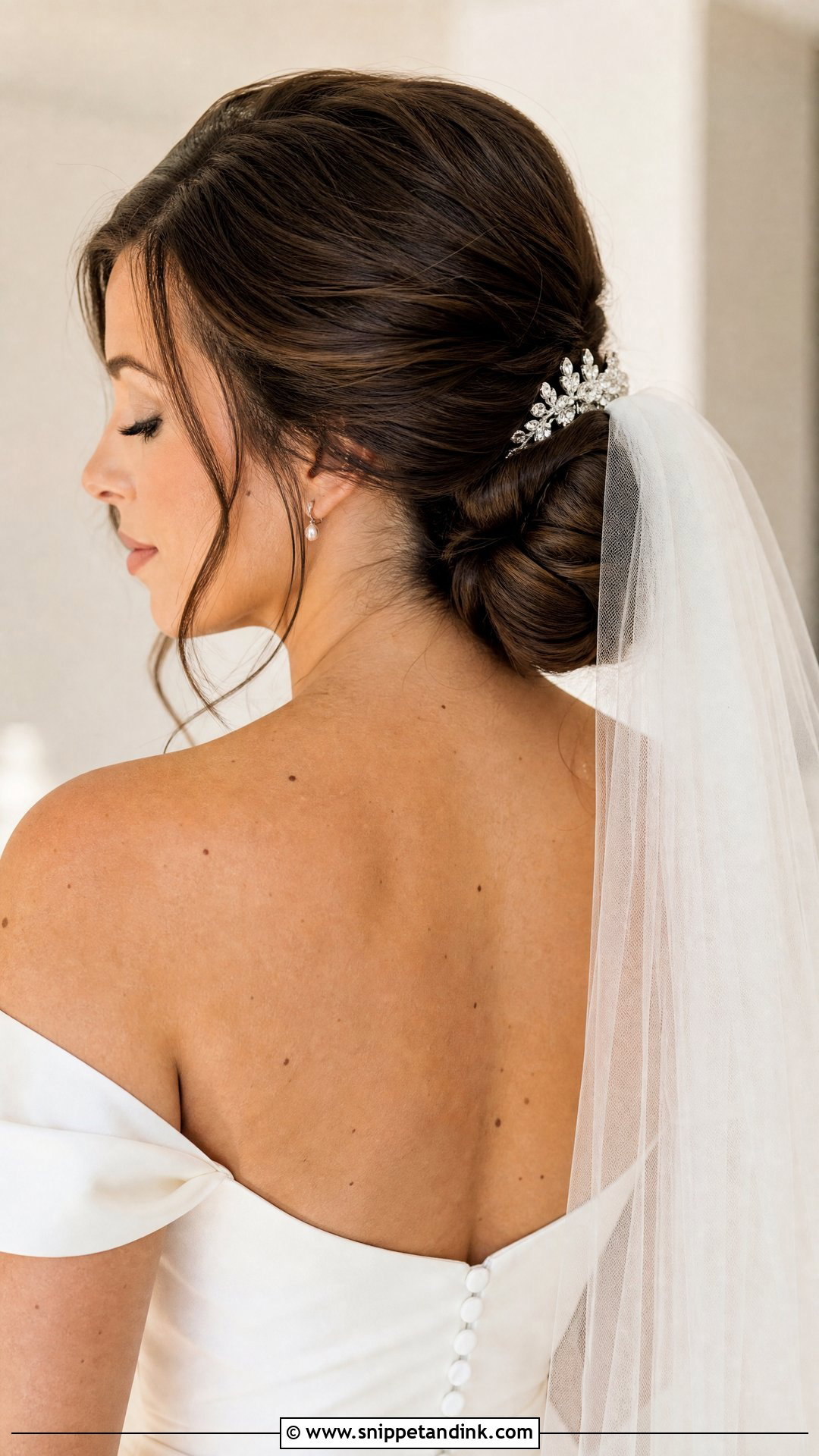 Veil Bridal Updo - Snippet and Ink - 15 Elegant Bridal Updo Hairstyles