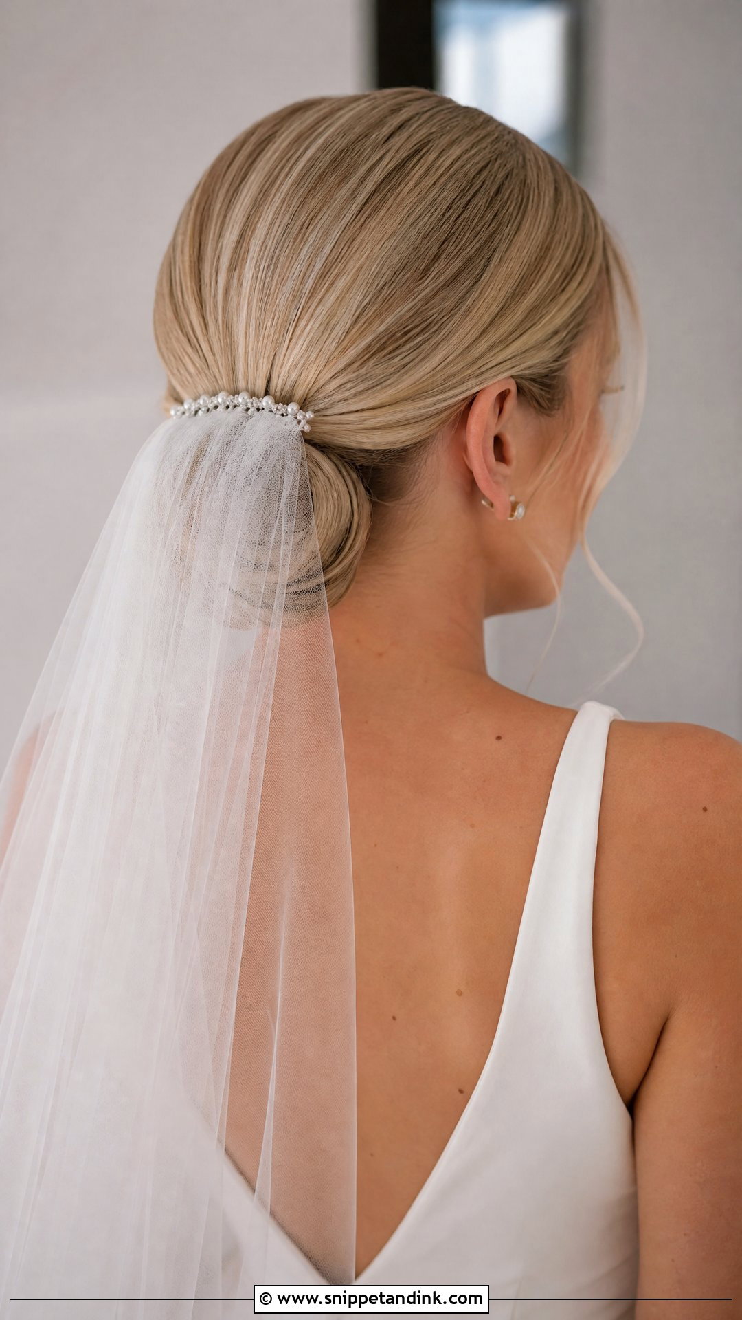 Veil Bride Bun - Snippet and Ink - 15 Bride Buns