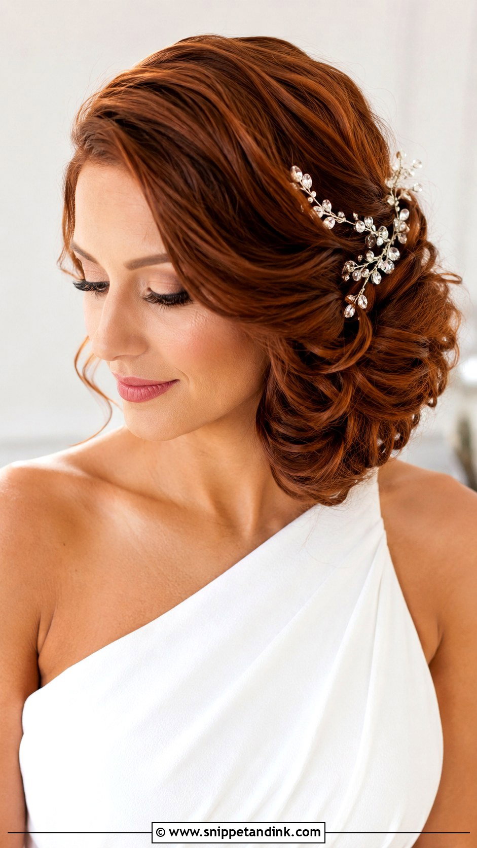 Veil Friendly Bridal Updo - Snippet and Ink - 15 Updo Wedding Hair Bride Ideas