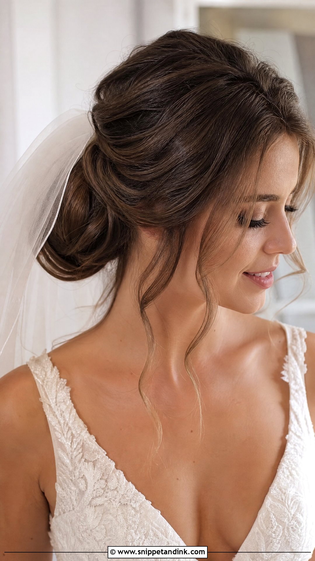 Veil Wedding Hair With Volume - Snippet and Ink - 20 Wedding Hair Volume Ideas