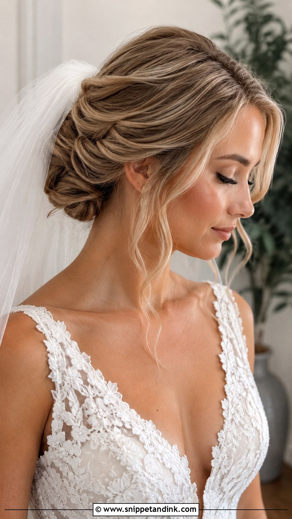Veil Wedding Hair - Snippet and Ink - 15 Wedding Hair for Plus Size Brides