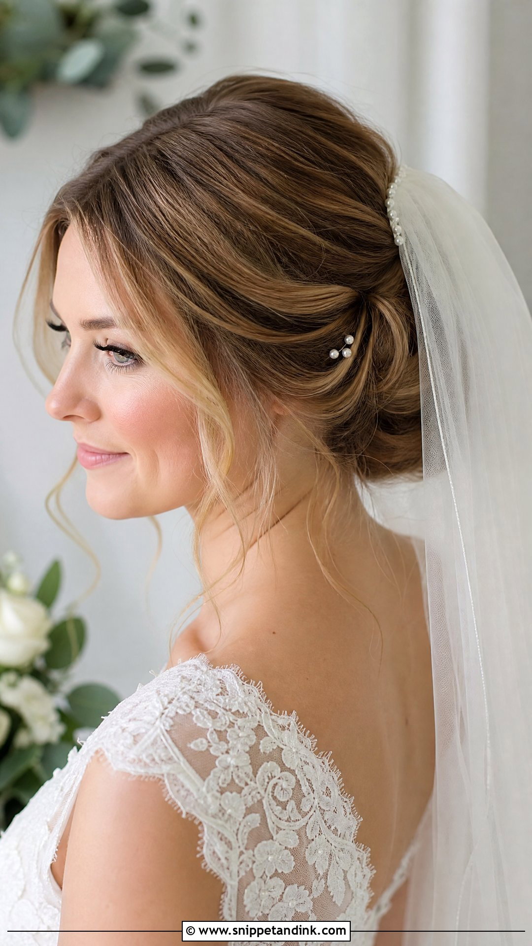Veil Wedding Hairstyle For Bride - Snippet and Ink - 15 Best Wedding Hairstyles the Bride