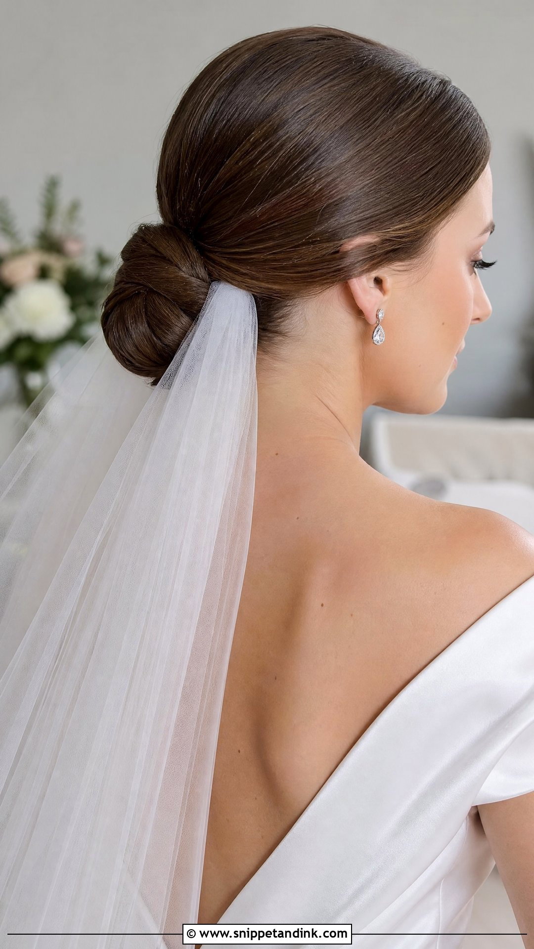 Veil Wedding Updo - Snippet and Ink - 15 Classy Wedding Updo Ideas