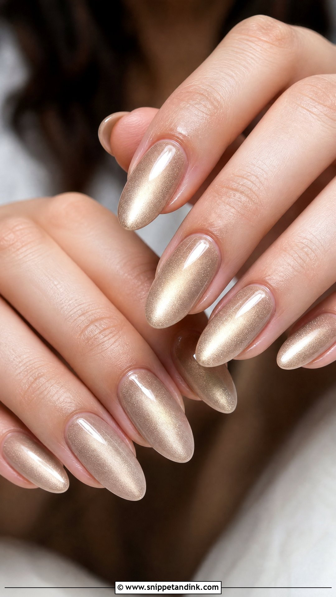 Velvet Cat Eye Engagement Nails - Snippet and Ink - 35 Engagement Nails