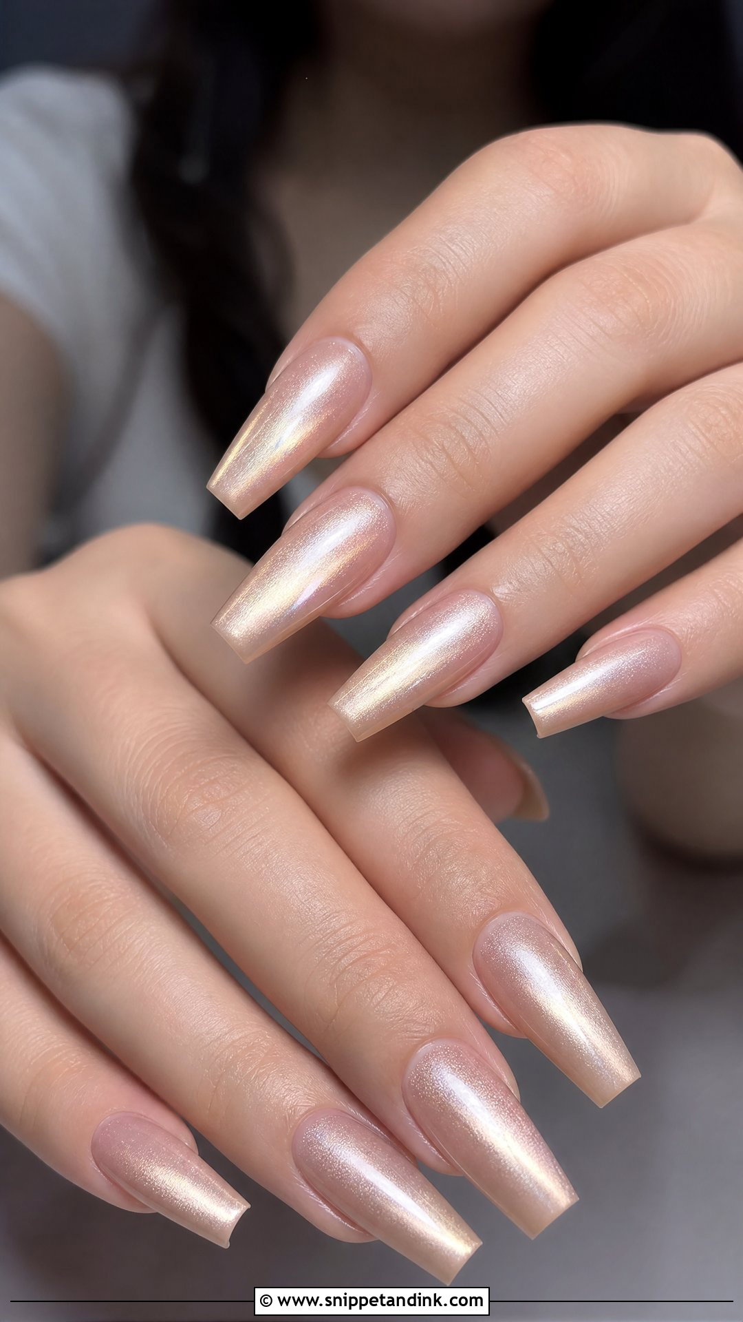 Velvet Coffin Wedding Nails - Snippet and Ink - 25 Coffin Wedding Nails