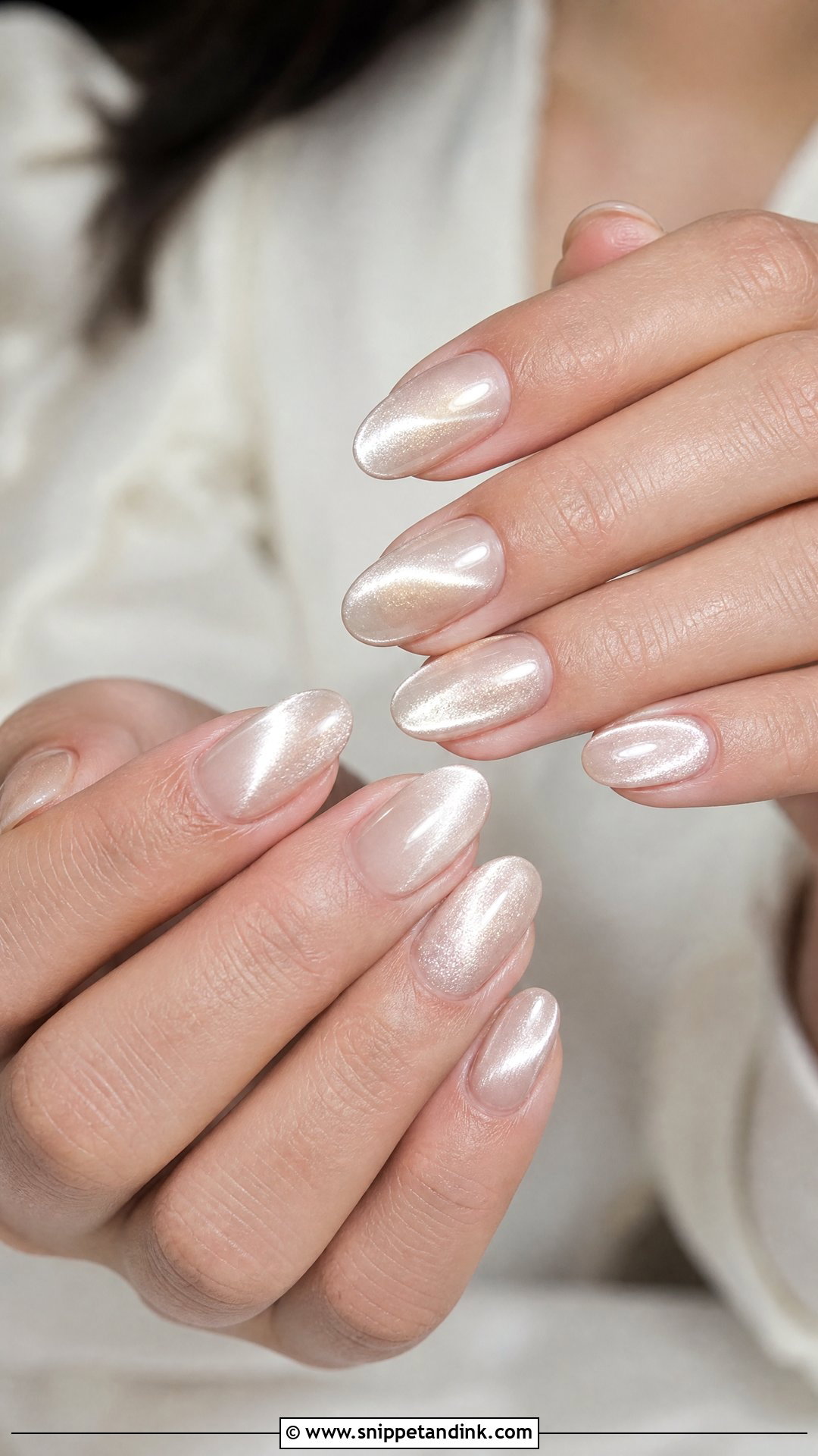 Velvet Wedding Nails - Snippet and Ink - 25 Wedding Nails 2025