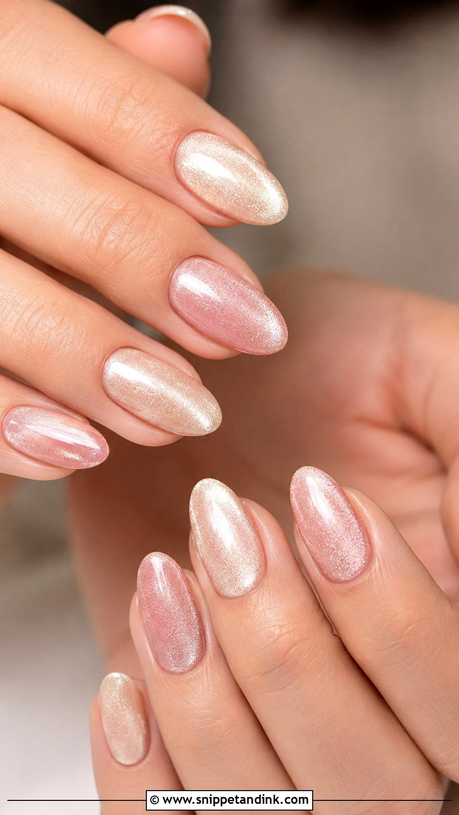Velvet Wedding Nails - Snippet and Ink - 20 Aesthetic Wedding Nails