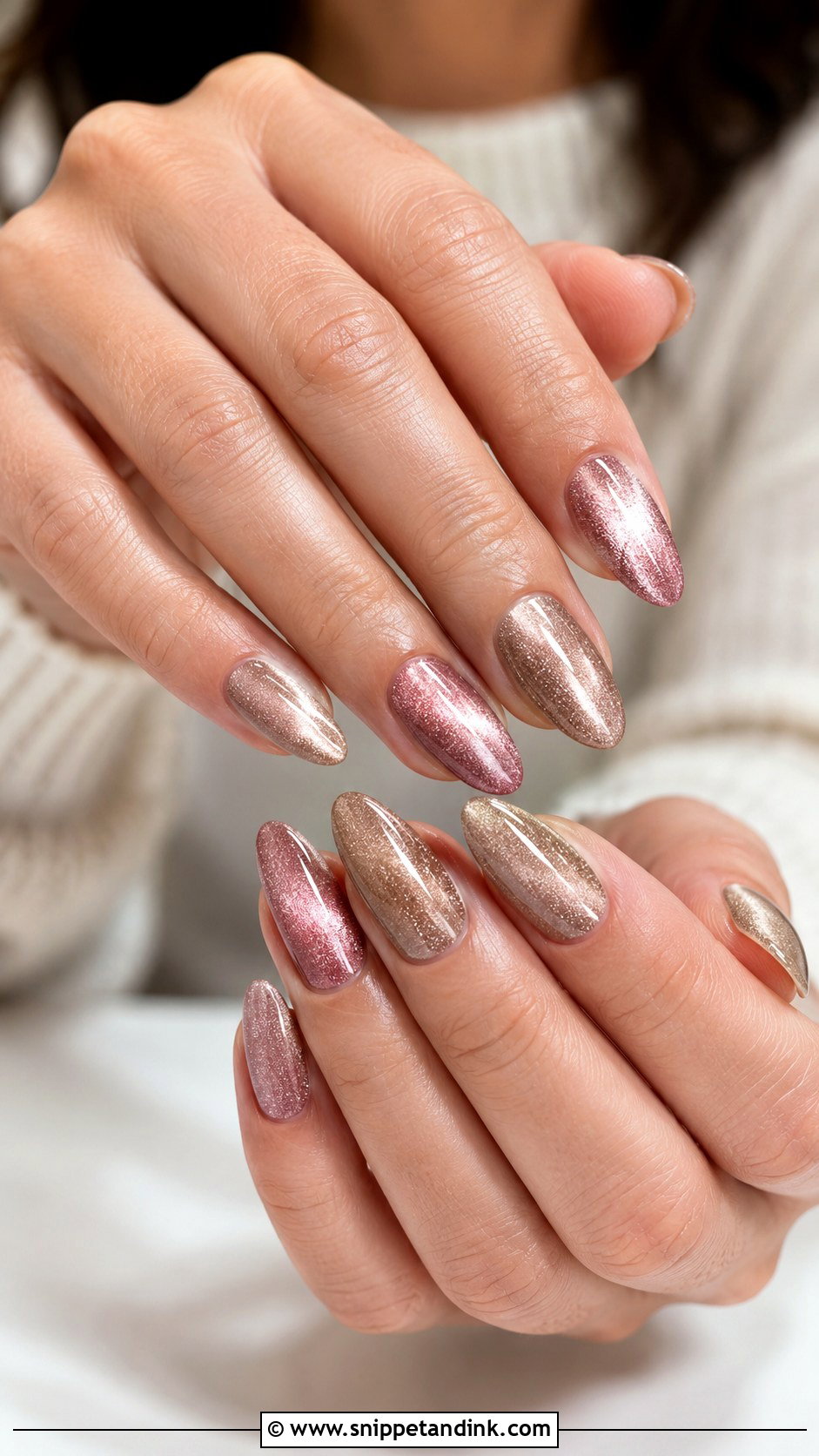 Velvet Winter Wedding Guest Nails - Snippet and Ink - 20 Winter Wedding Nails Guest